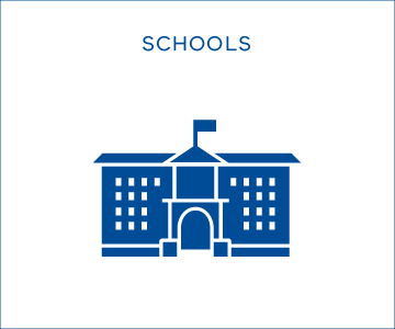 Icon showing schools
